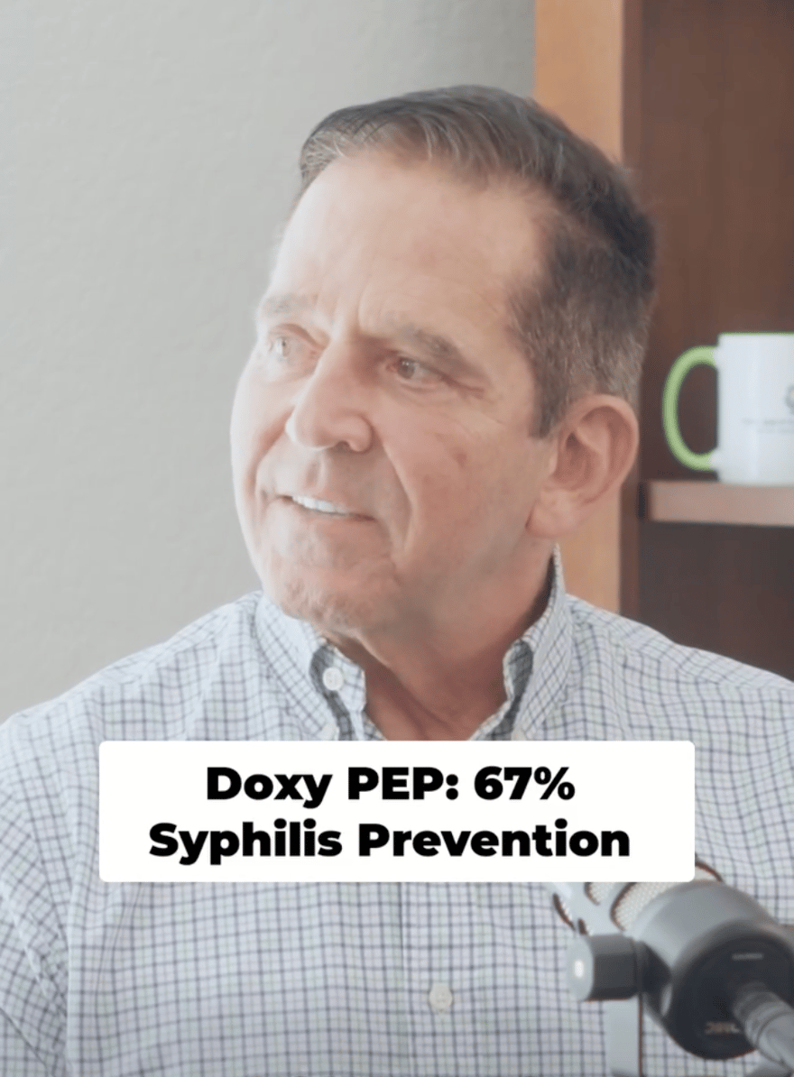 Doxy PEP: 67% Syphilis Prevention